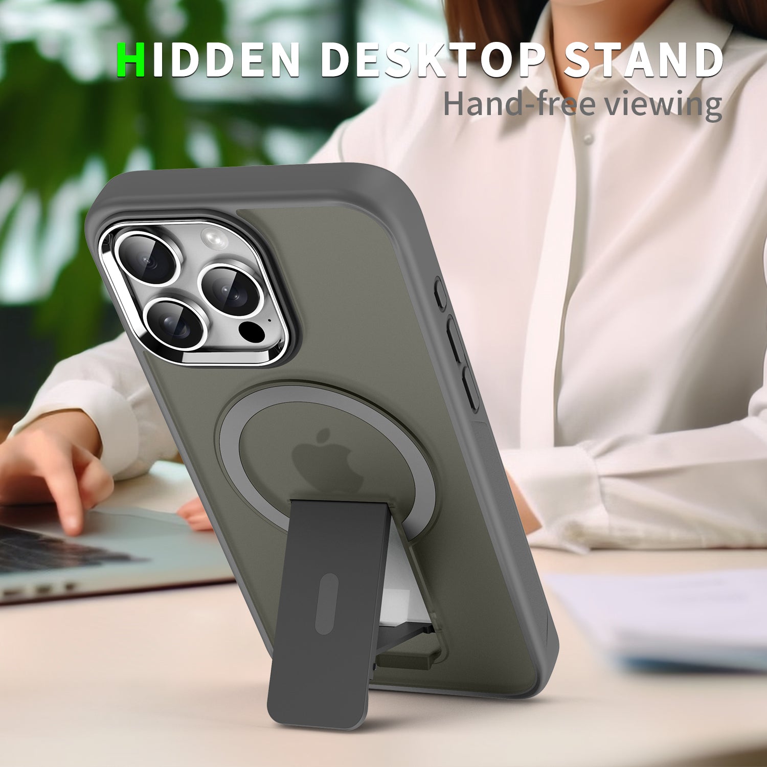 Luxury MagSafe iPhone Case - Magnetic Phone Cover with Matte Translucent Back, Durable & Stylish Design | Case for iPhone