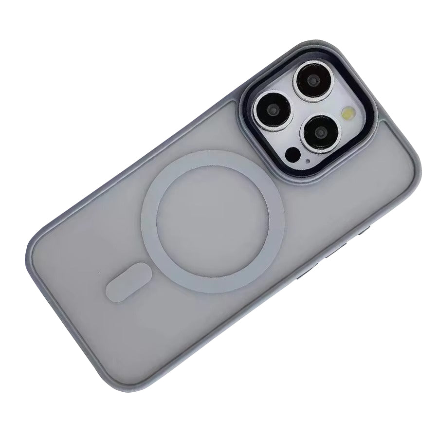 Premium Apple iPhone Case, MagSafe Compatible, Camera Lens & Screen Protection, Ultra Thin, Shockproof, Magnetic Full All Around Cover – Matte Translucent Frosted Case with Wireless Charging Support & Sleek Finish