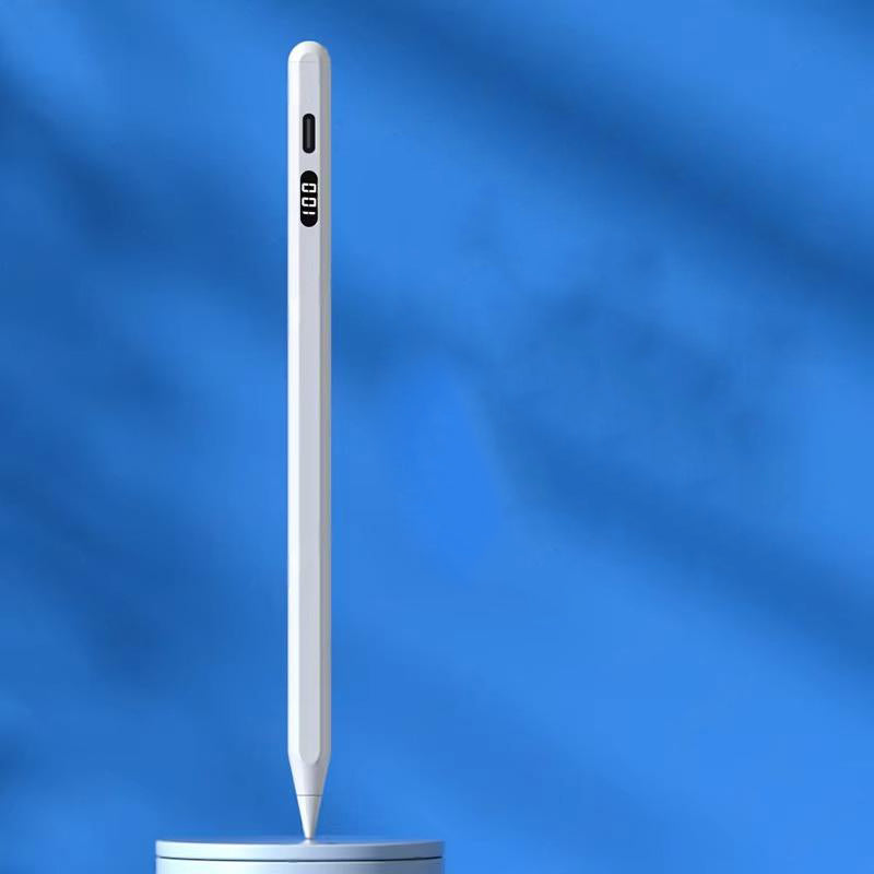 High Precision Stylus Pen for iPhone & iPad – Rechargeable Pencil with Power Display, and Navigation on Apple Devices