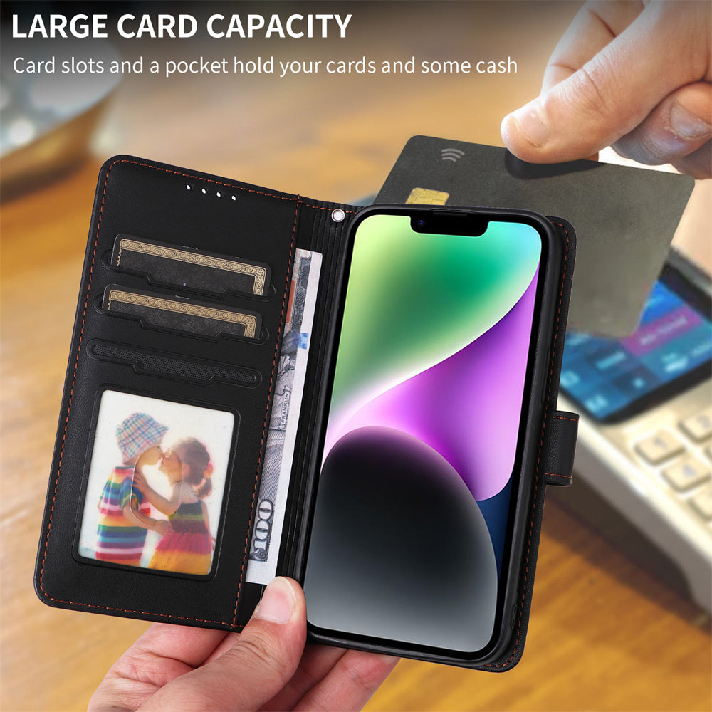 Luxury 2-in-1 Detachable Wallet iPhone Case – Magnetic Leather Folio, Card Holder, Kickstand, Secure Clasp, Stylish & Durable Protection