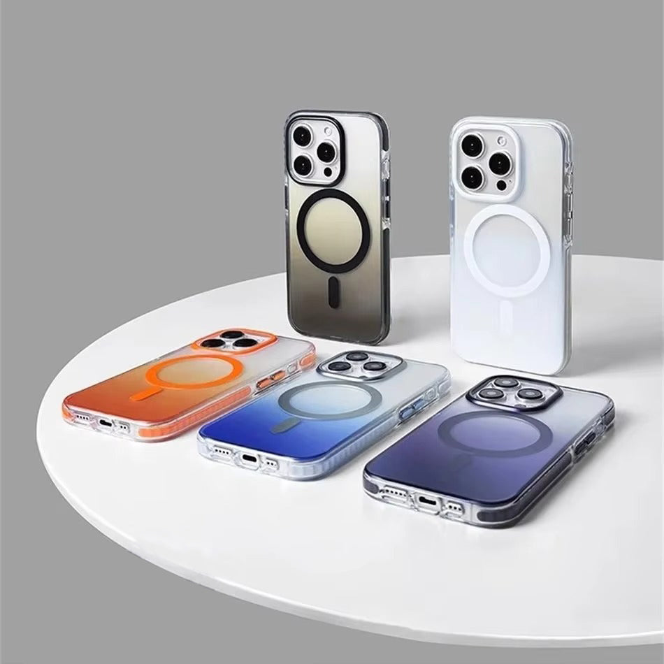 Premium Bumper MagSafe iPhone Case Wireless Charging, Transparent Durable Cover for Strong Protection | Case for iPhone