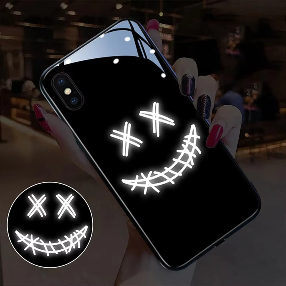 Premium Apple iPhone Case, MagSafe Compatible, Screen and Camera Protection, Ultra Thin, Shockproof, Magnetic, Full Body Coverage, Sound-Reactive LED Light Cover