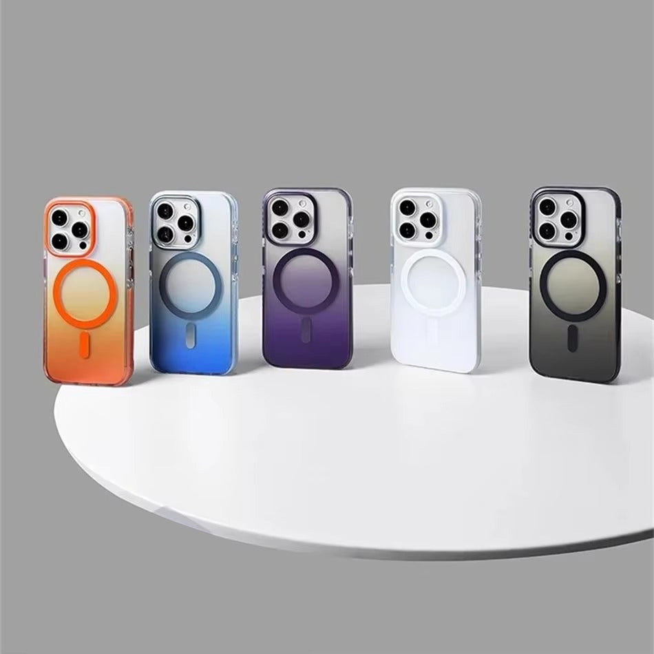 Premium Bumper MagSafe iPhone Case Wireless Charging, Transparent Durable Cover for Strong Protection | Case for iPhone