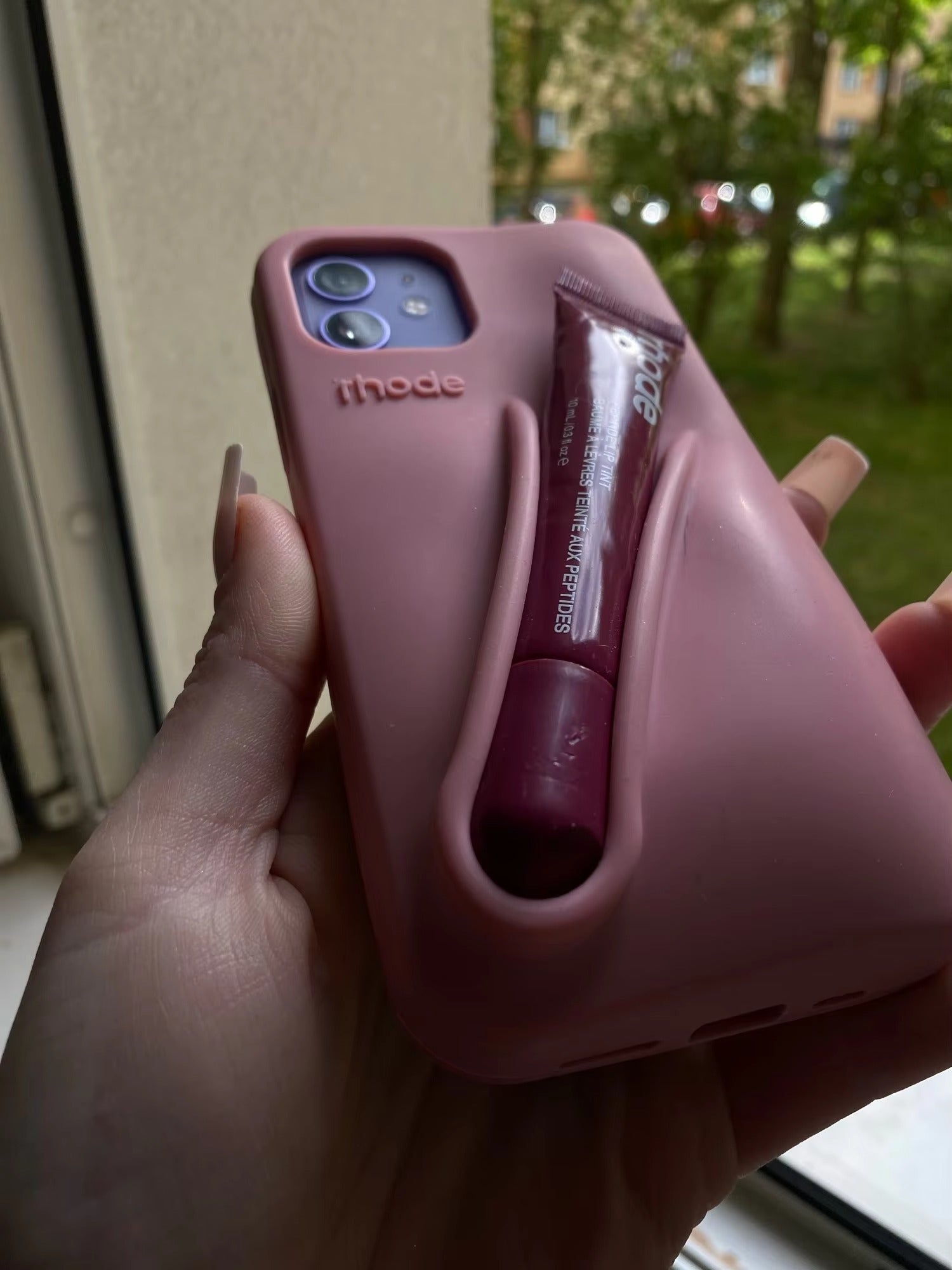 Premium Apple iPhone Case, MagSafe Compatible, Camera Lens and Screen Protection, Ultra Thin, Shockproof, Magnetic, Full All Around Protection, Lip Gloss Holder Cover