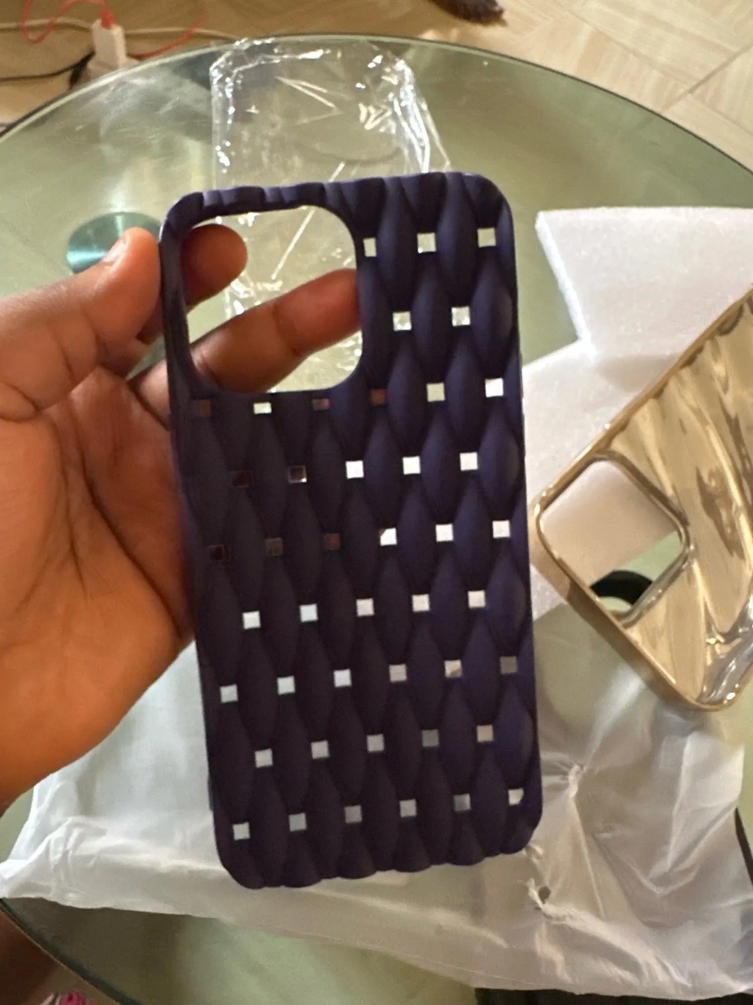 High Quality Apple iPhone Case, MagSafe Compatible, Camera Lens & Screen Protection, Ultra Thin, Shockproof, Magnetic Full All Around Cover – Soft Silicone Hollow Bumper Case with Heat Dissipation Design