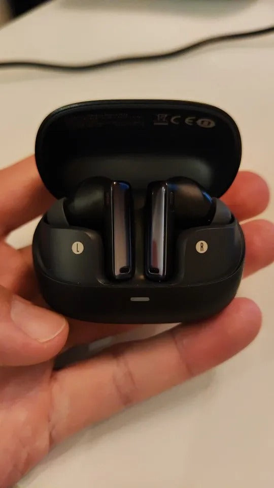 Luxury Noise Cancelling Bluetooth Earbuds for iPhone – Wireless ANC Headphones , -48dB Deep Noise Reduction for Calls & Music