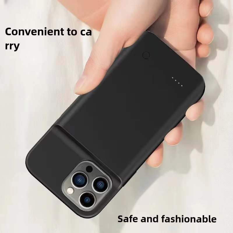 Robust Apple iPhone Case MagSafe Compatible, Camera Lens & Screen Protection, Ultra Thin Shockproof Magnetic Full All Around Protection Cover with 10000mAh Battery Charger