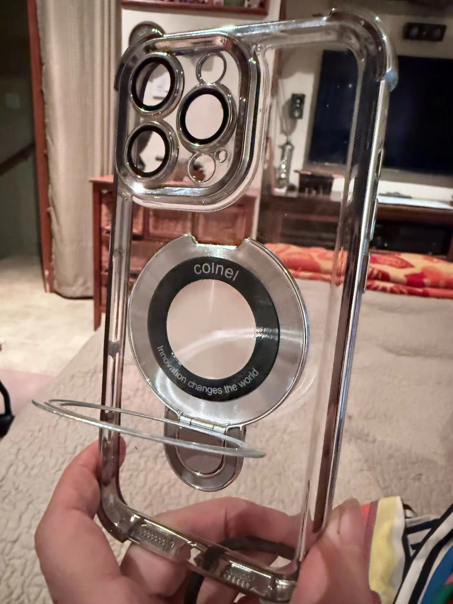 Luxury Apple iPhone Case Compatible, Camera Lens & Screen Protection, Ultra Thin Shockproof Full All Around Protection Cover