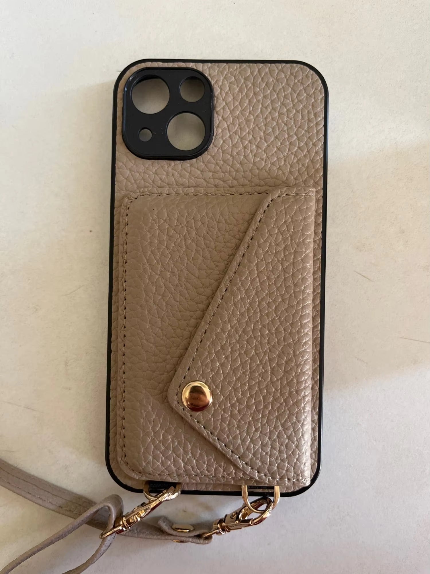 Premium Apple iPhone Case, MagSafe Compatible, Camera Lens & Screen Protection, Ultra Thin, Shockproof, Magnetic Full All Around Cover – Leather Crossbody Wallet with Card Holder Strap