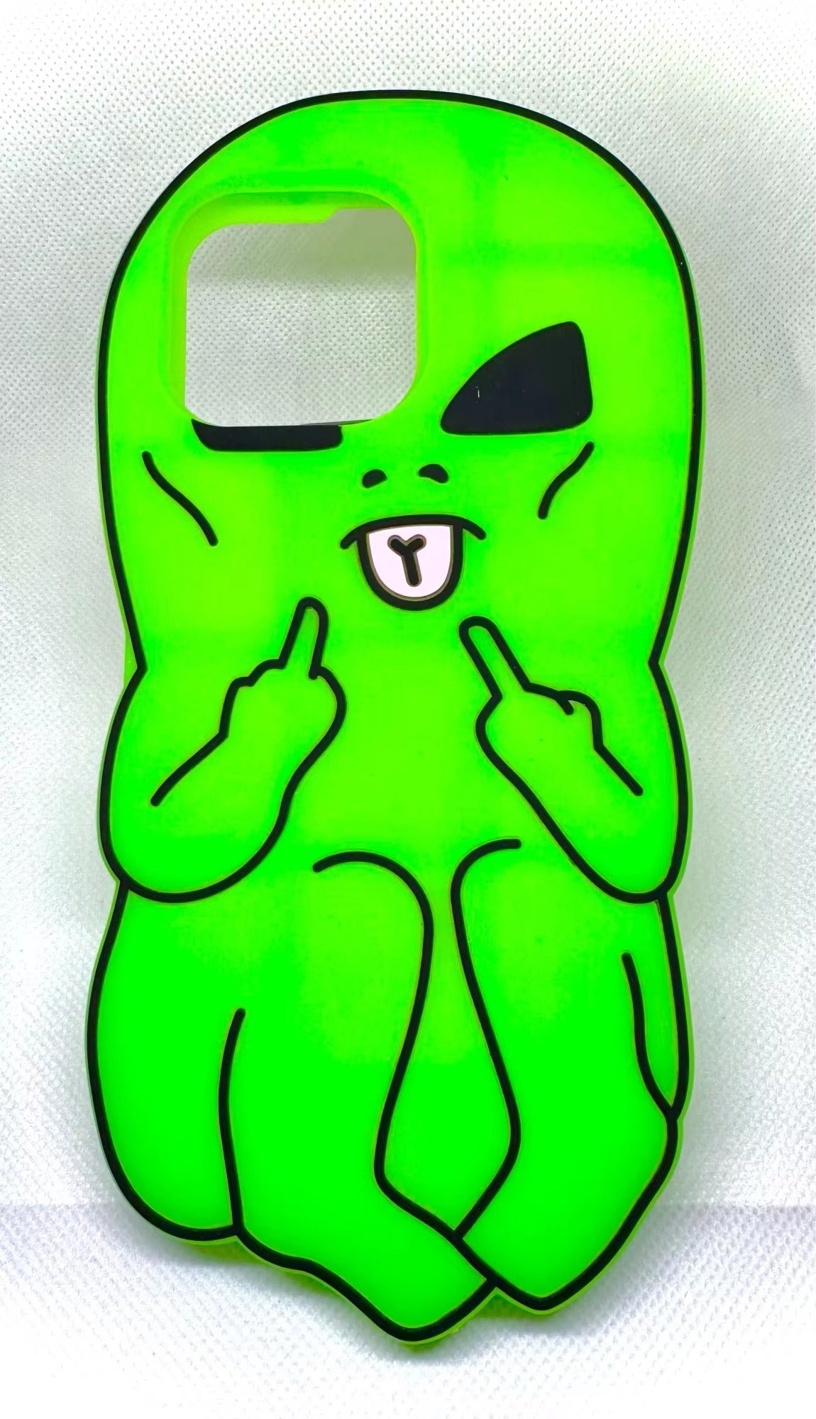 Premium Apple iPhone Case, MagSafe Compatible, Camera Lens and Screen Protection, Ultra Thin, Shockproof, Magnetic, Full All Around Protection, Alien Finger Soft Cover