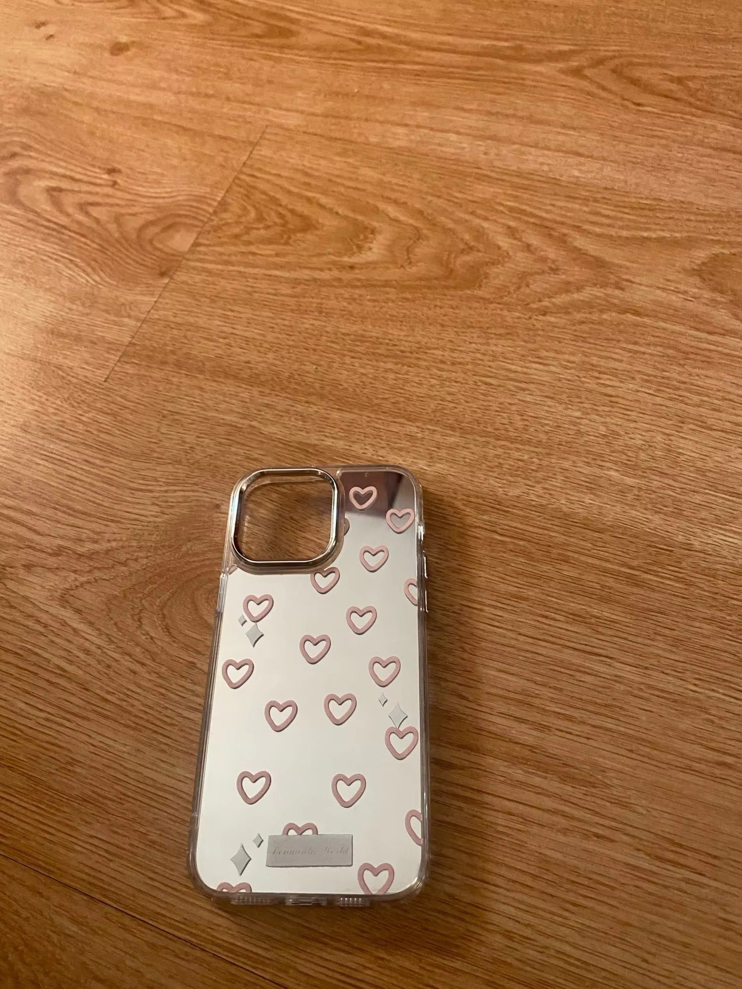 Luxury Apple iPhone Case, MagSafe Compatible, Camera Lens and Screen Protection, Ultra Thin, Shockproof, Magnetic, Full All Around Protection, Heart Mirror Soft Cover