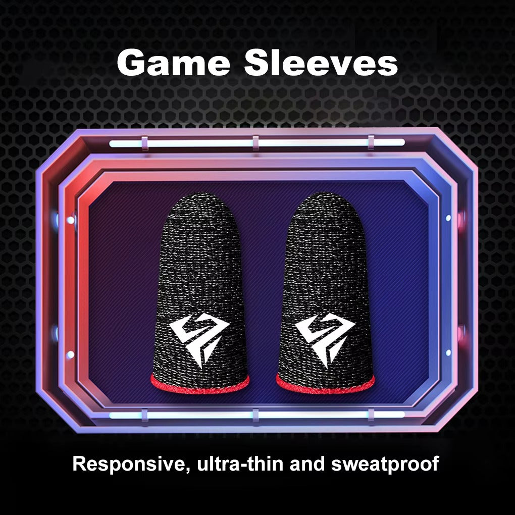 High Quality Gaming Finger Sleeves for iPhone – 10-Pack Breathable Anti-Slip Touchscreen Thumb Gloves for Mobile Gamers