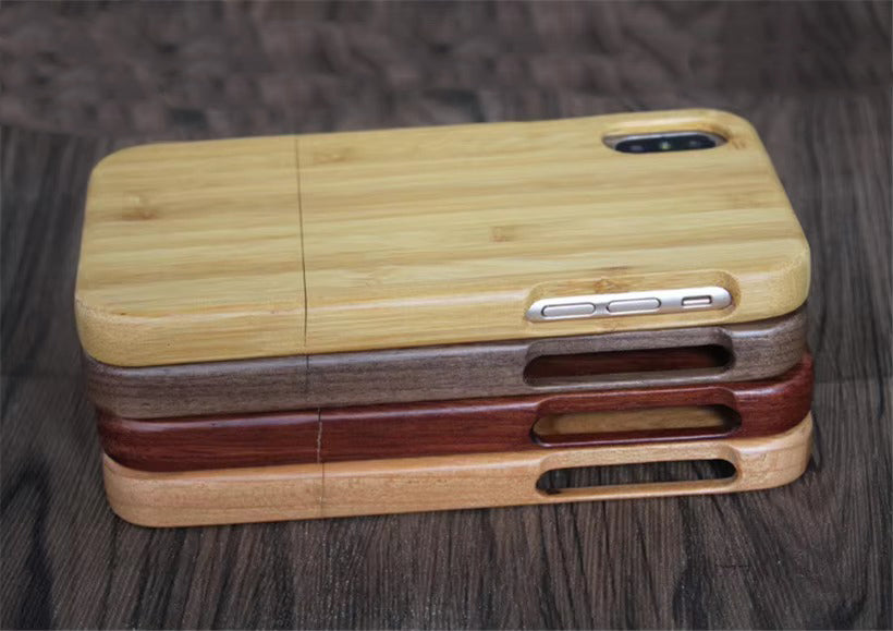 Luxury Apple iPhone Case, MagSafe Compatible, Camera Lens Protection, Screen Protection, Ultra Thin, Shockproof, Magnetic, Full All Around Protection, Wooden Back Cover