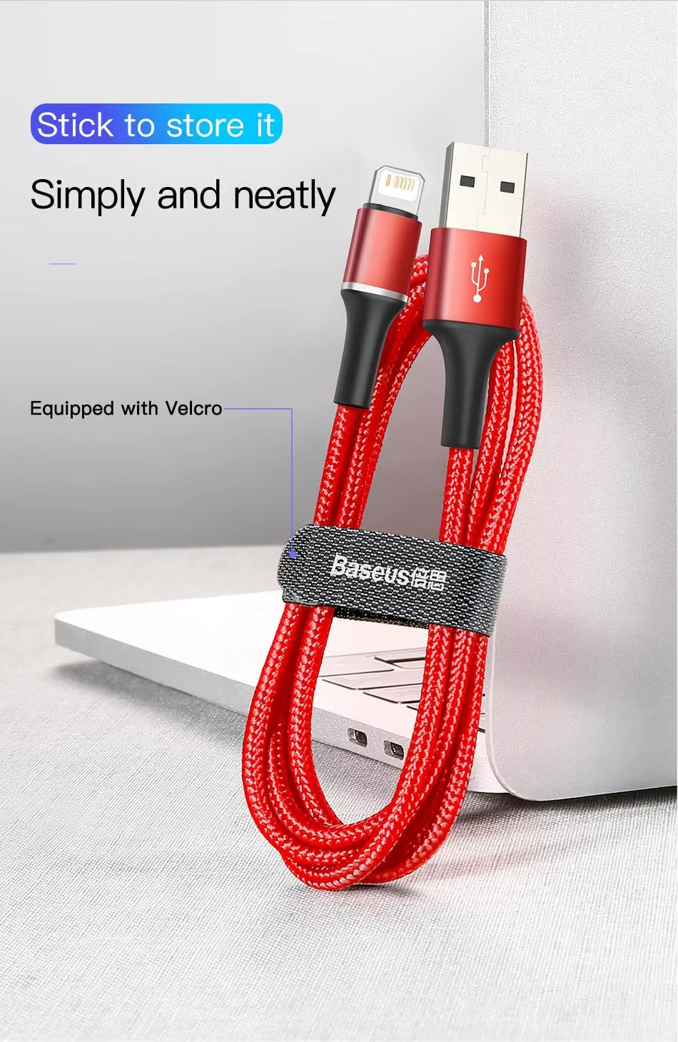 Premium, LED USB Cable for iPhone – Fast Charging Lightning Cord for iPad, iPhone Devices, Data Transfer Wire, Durable Phone