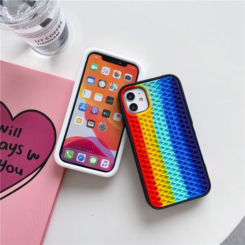 Premium Apple iPhone Case, MagSafe Compatible, Camera Lens & Screen Protection, Ultra Thin, Shockproof, Magnetic Full All Around Cover – Waffle Sport Shoe Sole Texture Silicone Case with Grippy Back Design