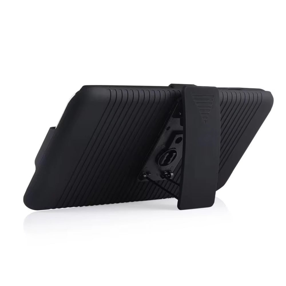 Robust Apple iPhone Case, MagSafe Compatible, Camera Lens & Screen Protection, Ultra Thin, Shockproof, Magnetic Full All Around Cover – Hybrid Defender Holster Case with Belt Clip for Rugged Daily Protection