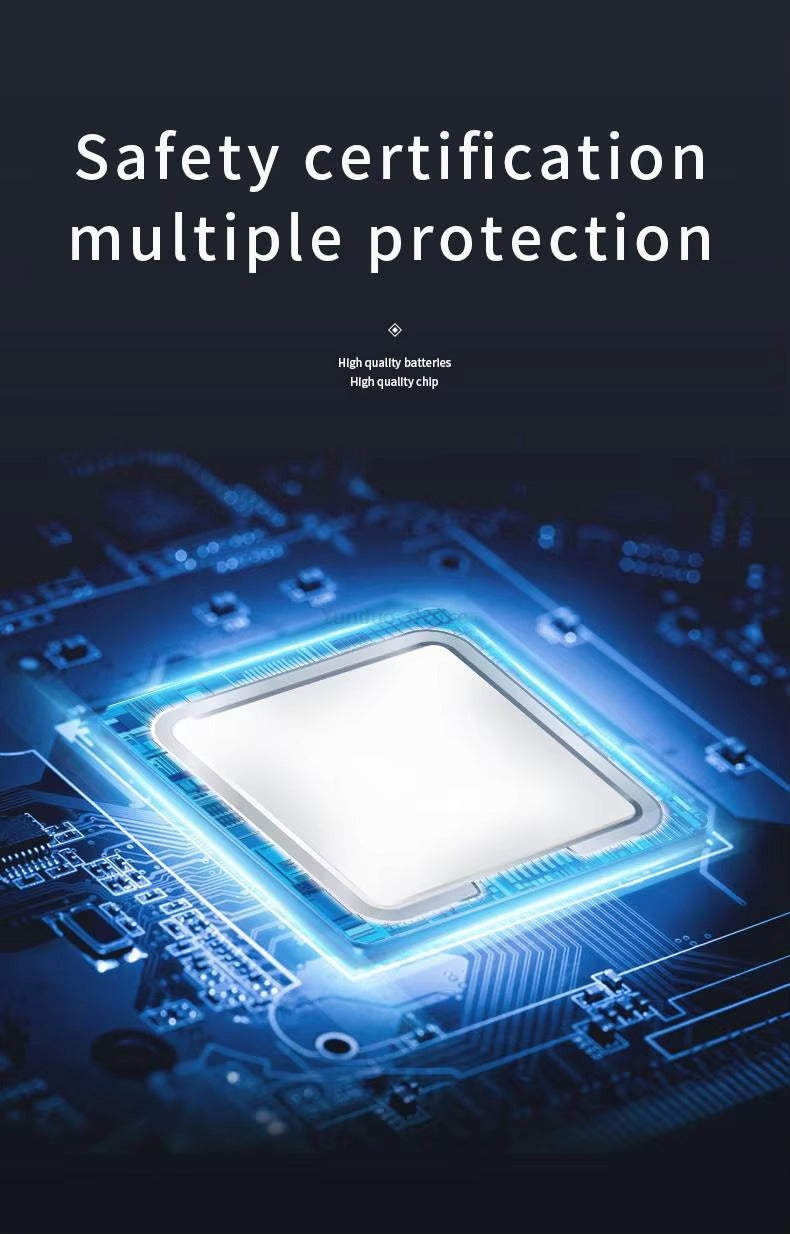 Robust Apple iPhone Case MagSafe Compatible, Camera Lens & Screen Protection, Ultra Thin Shockproof Magnetic Full All Around Protection Cover with External Battery Power Bank