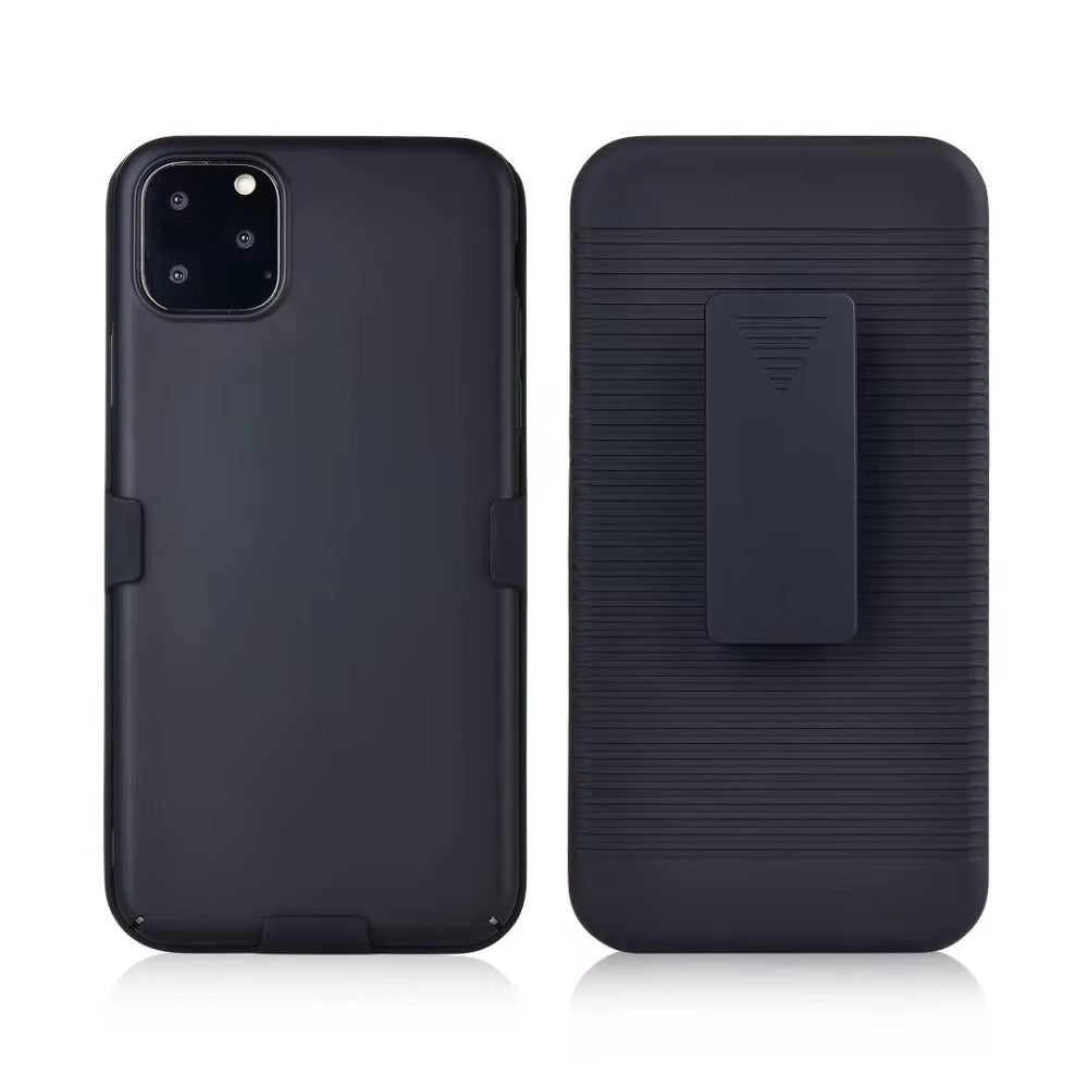 Robust Apple iPhone Case, MagSafe Compatible, Camera Lens & Screen Protection, Ultra Thin, Shockproof, Magnetic Full All Around Cover – Hybrid Defender Holster Case with Belt Clip for Rugged Daily Protection