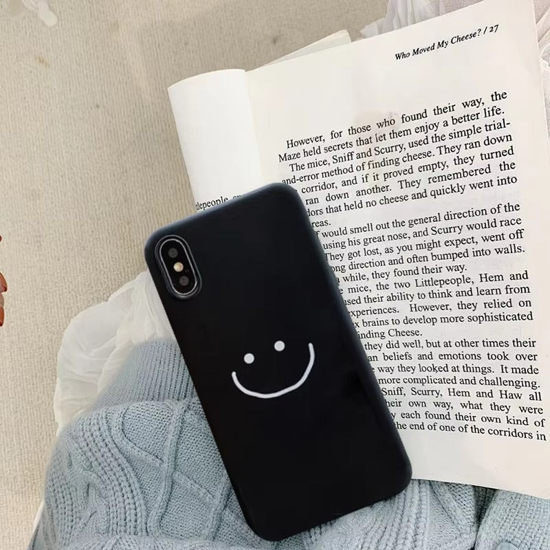 Premium Apple iPhone Case, MagSafe Compatible, Camera Lens and Screen Protection, Ultra Thin, Shockproof, Magnetic, Full All Around Protection, Smile Face Couple Cover