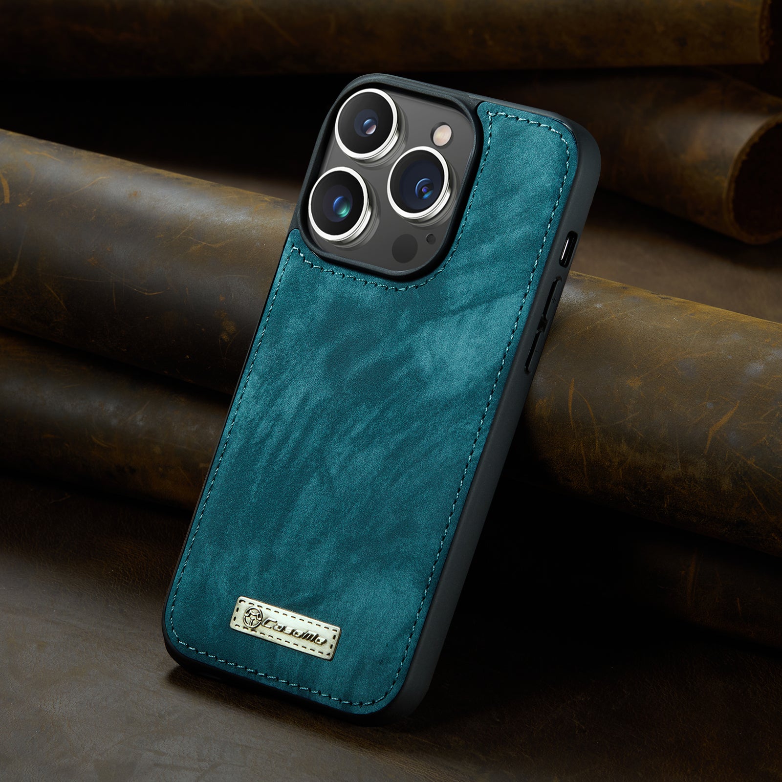 Luxury Detachable Leather Wallet iPhone Case – Multi-Function Zipper Flip Cover, Card Holder, Shockproof Protection, Magnetic Closure for iPhone