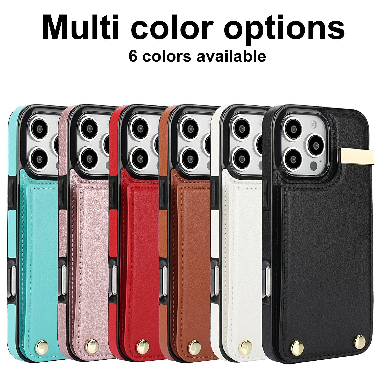 Shockproof Leather Wallet iPhone Case – Flip Cover with Card Holder, Secure Pocket, Durable Protection for iPhone ModelsShockproof Leather Wallet iPhone Case – Flip Cover with Card Holder, Secure Pocket, Durable Protection for iPhone Models