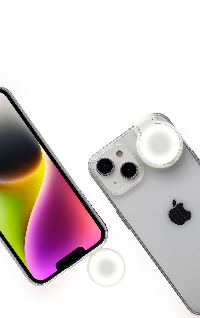 Premium Apple iPhone Case, MagSafe Compatible, Camera Lens and Screen Protection, Ultra Thin, Shockproof, Magnetic, Full All Around Protection, Selfie Ring Light Cover