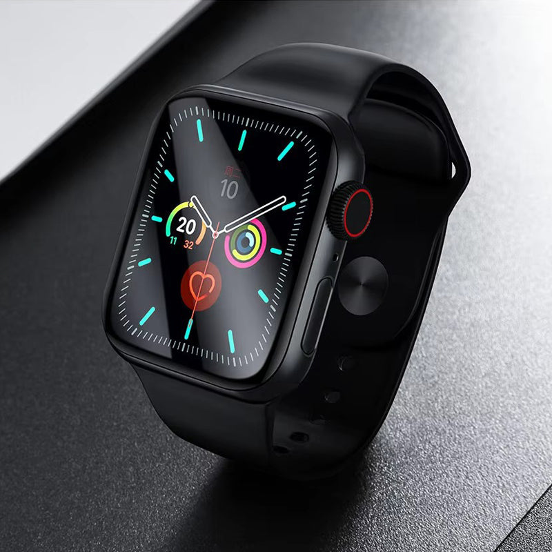 Premium 2-Pack Apple Watch Screen Protector – HD Full Adhesive Soft Film, Easy Install, Scratch-Resistant Display Guard for 40mm to 45mm Smartwatch