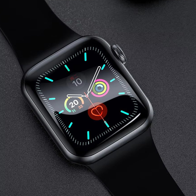 Premium 2-Pack Apple Watch Screen Protector – HD Full Adhesive Soft Film, Easy Install, Scratch-Resistant Display Guard for 40mm to 45mm Smartwatch