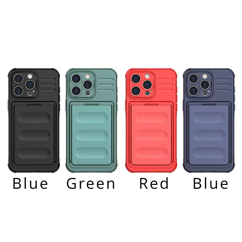 Robust Apple iPhone Case, MagSafe Compatible, Camera Lens and Screen Protection, Ultra Thin, Shockproof, Magnetic, Full All Around Protection, Slide Card Armor Cover