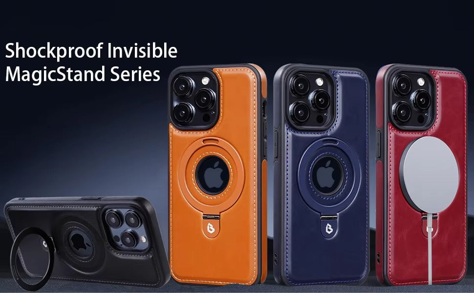 Premium Apple iPhone Case MagSafe Compatible Camera Lens Protection Screen Protection Cover