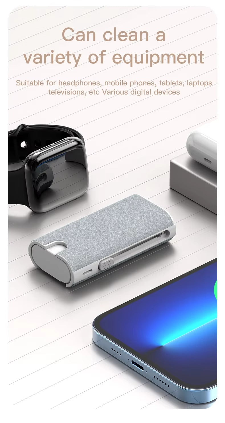 Premium, 5-in-1 Headphone Cleaner Kit with Brush, Cleaning Pen for AirPods Pro, 3, 2, 1 – Screen Cleaning Tools for Phone