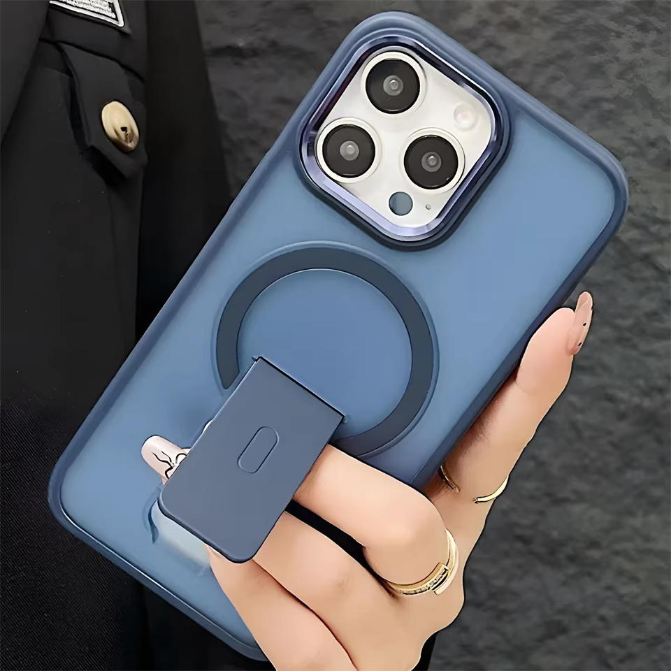 Luxury Apple iPhone Case Camera Lens & Screen Protection, Ultra Thin Shockproof Magnetic Full All Around Protection Cover