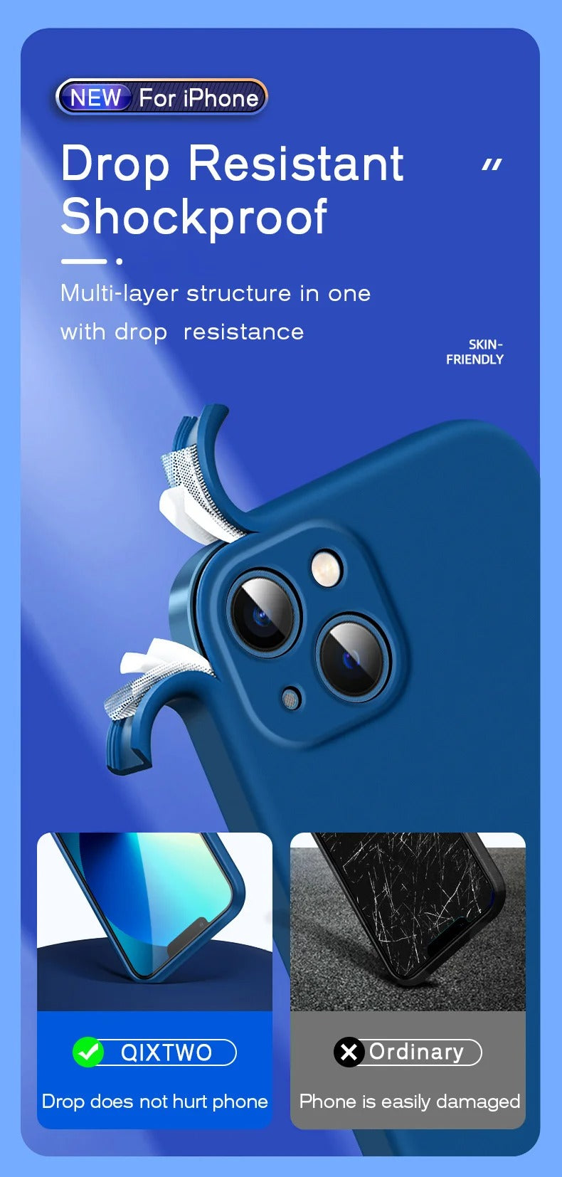 High Quality Apple iPhone Case, MagSafe Compatible, Camera Lens & Screen Protection, Ultra Thin, Shockproof, Magnetic Full All Around Cover – Soft Silicone Solid Color Case with Antiskid Grip & Protective Finish