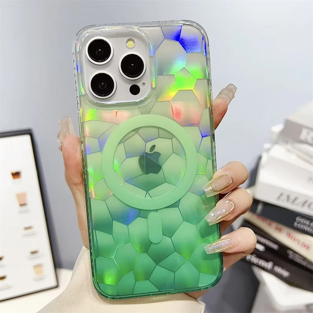 Luxury Apple iPhone Case Camera Lens & Screen Protection, Ultra Thin Shockproof Magnetic Full All Around Protection Cover