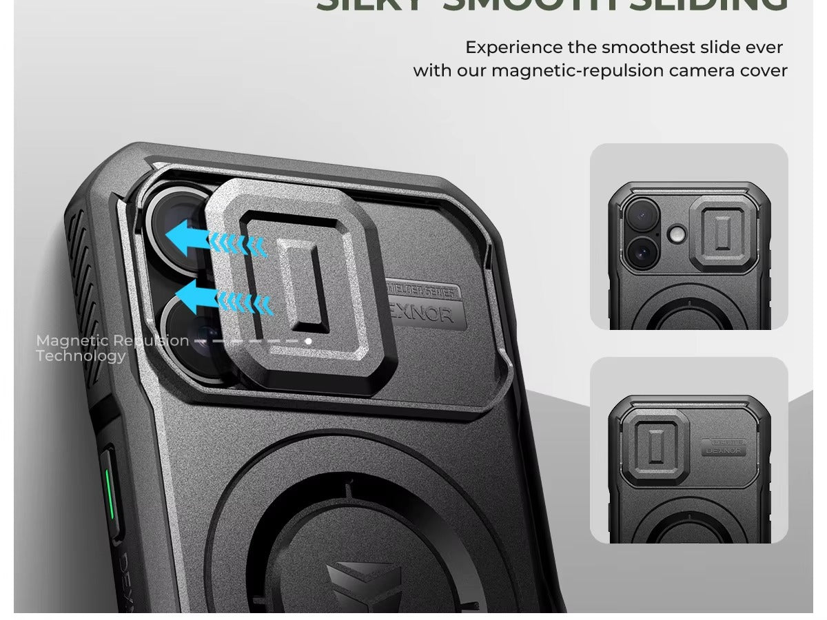 Robust Apple iPhone Case, Camera Protection, Screen Protection, Ultra Thin, Shockproof, Magnetic, Full All Around Protection