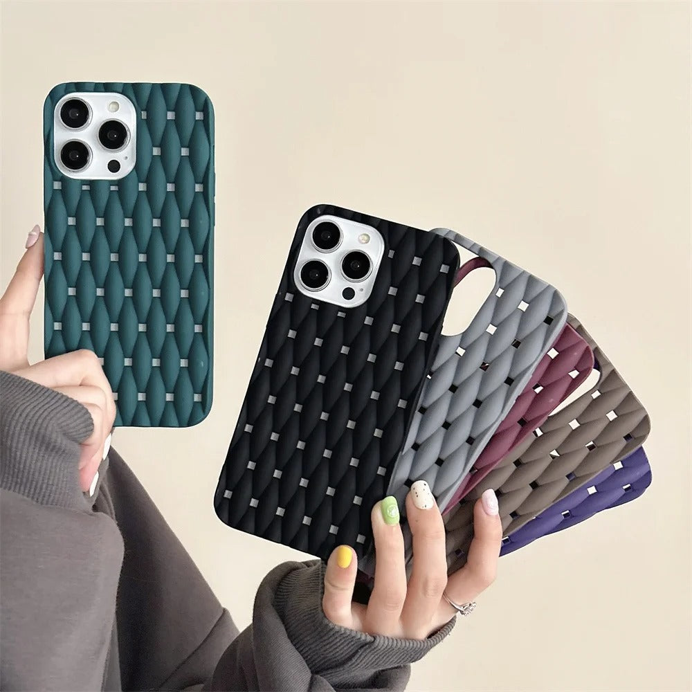 High Quality Apple iPhone Case, MagSafe Compatible, Camera Lens & Screen Protection, Ultra Thin, Shockproof, Magnetic Full All Around Cover – Soft Silicone Hollow Bumper Case with Heat Dissipation Design