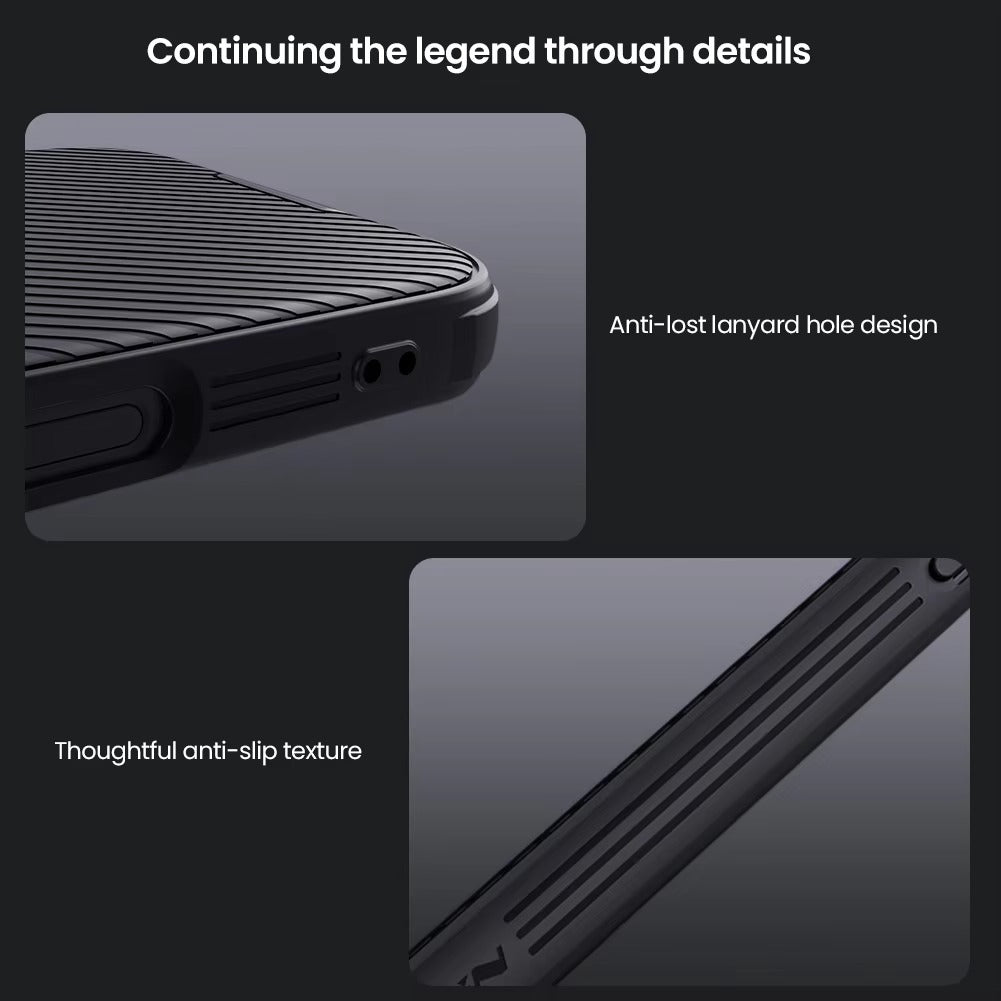 High Quality iPhone Case, MagSafe Compatible, Ultra Thin Magnetic Cover with Screen Guard Slide Camera Lens Protector Panel