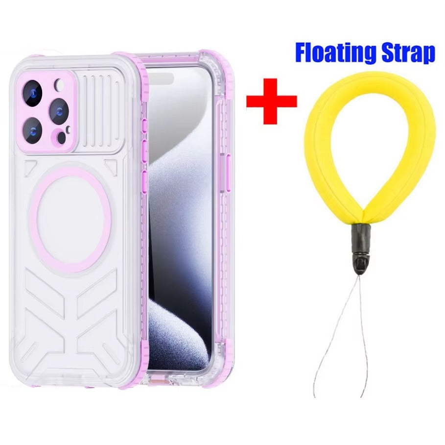Luxury Apple iPhone Case MagSafe Compatible, Camera Lens & Screen Protection, Cover with IP68 Sealed Sport Design