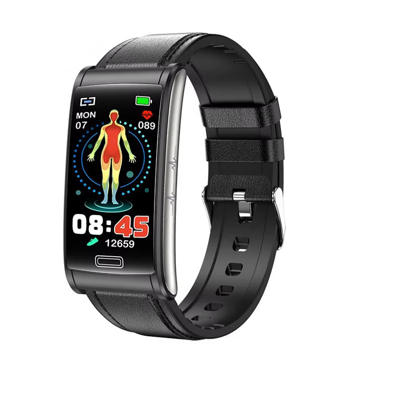 Advanced Health Smartwatch for iPhone – Non-Invasive Blood Glucose Monitor with ECG+PPG, IP68 Waterproof Fitness Tracker