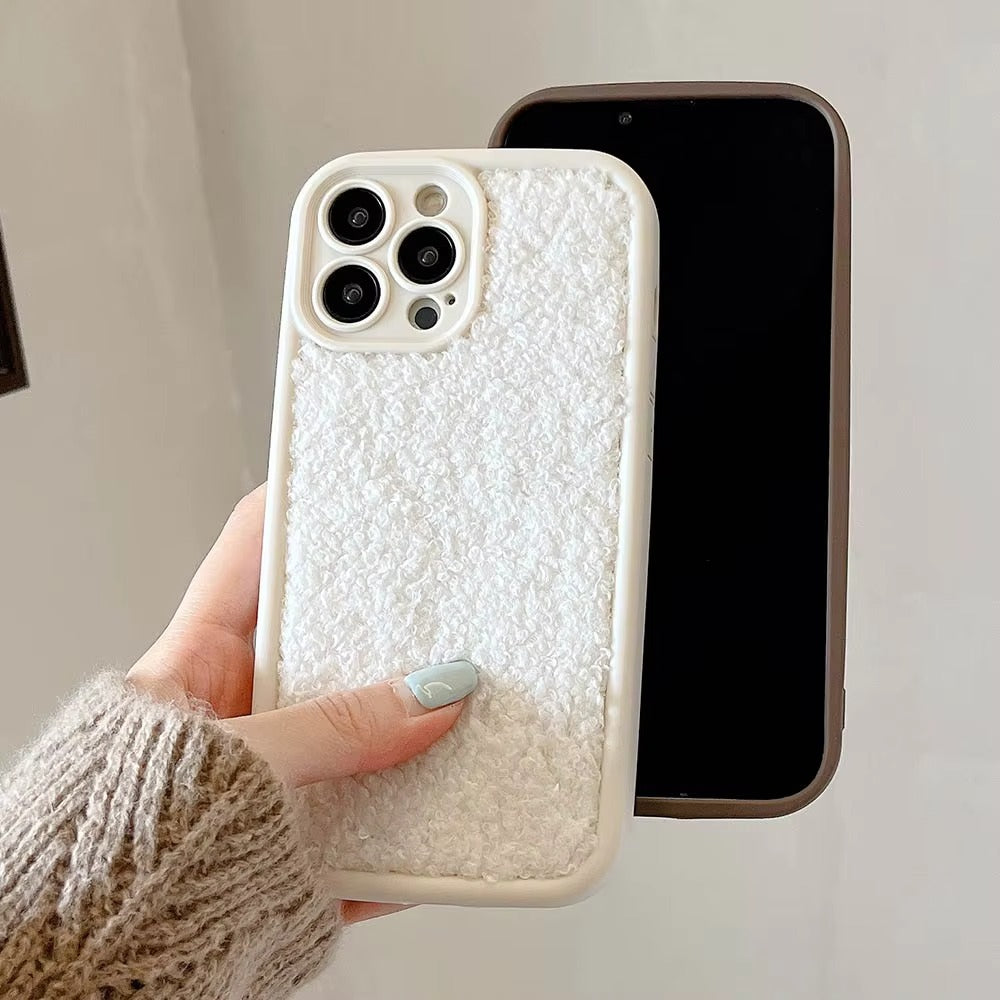 Luxury Apple iPhone Case, MagSafe Compatible, Camera Lens & Screen Protection, Ultra Thin, Shockproof, Magnetic Full All Around Cover – Plush Liquid Silicone Winter Case with Fine Camera Hole & Soft Back Protection