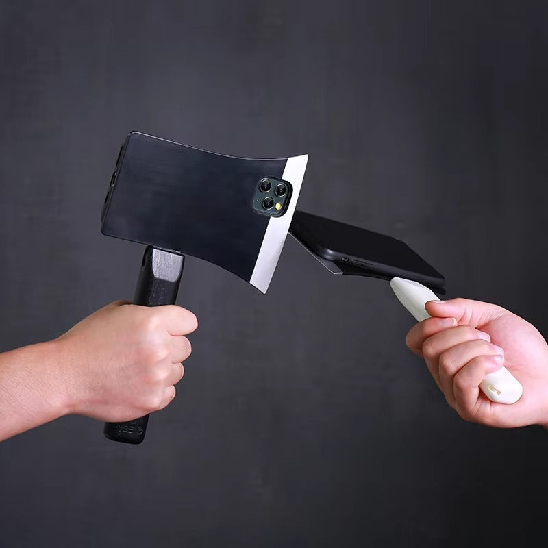 Luxury Apple iPhone Case, MagSafe Compatible, Camera Lens and Screen Protection, Ultra Thin, Shockproof, Magnetic, Full All Around Protection, 3D Axe Street Style Cover