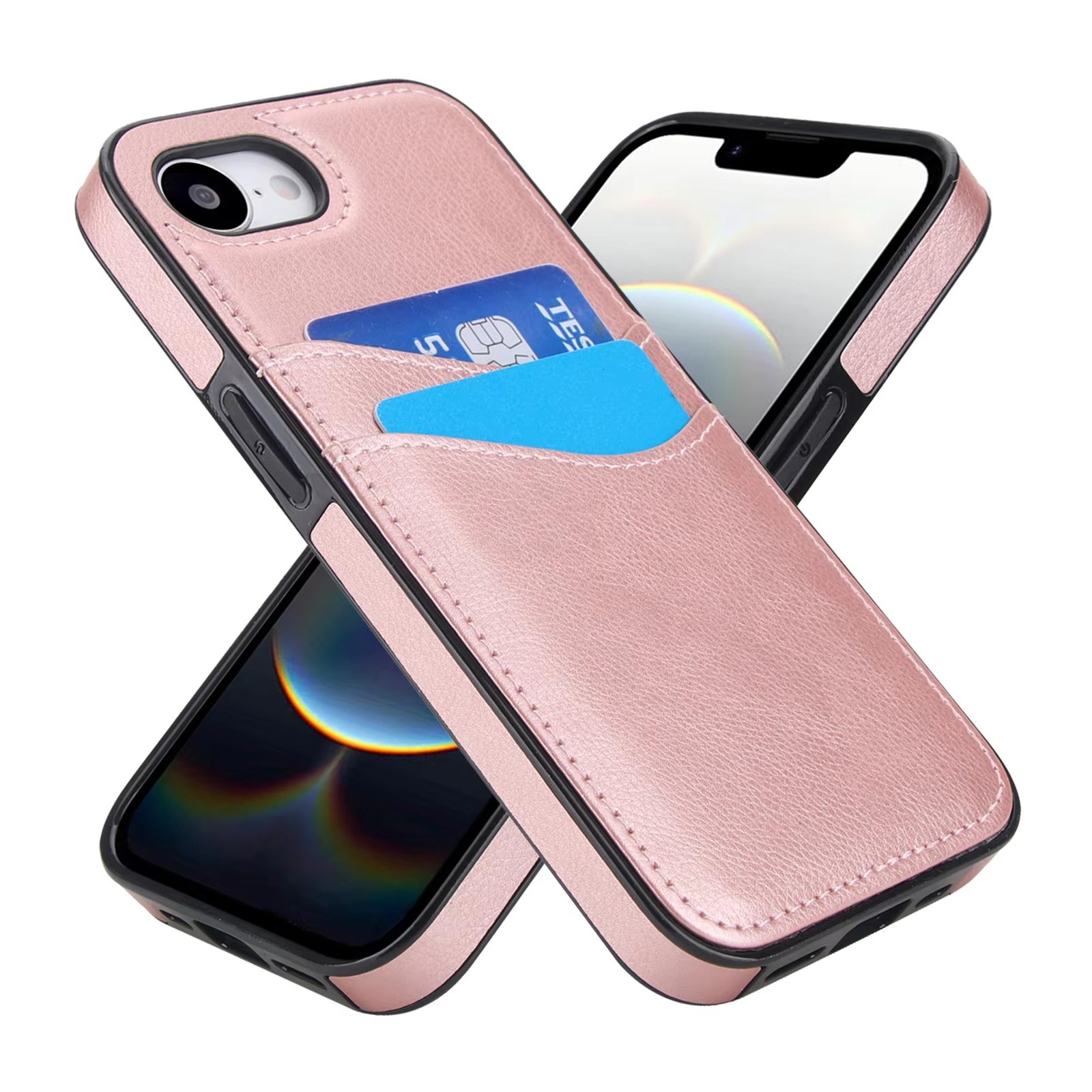 Premium Apple iPhone Case, MagSafe Compatible, Camera Lens and Screen Protection, Ultra Thin, Shockproof, Magnetic, Full All Around Protection, Leather Card Wallet Cover
