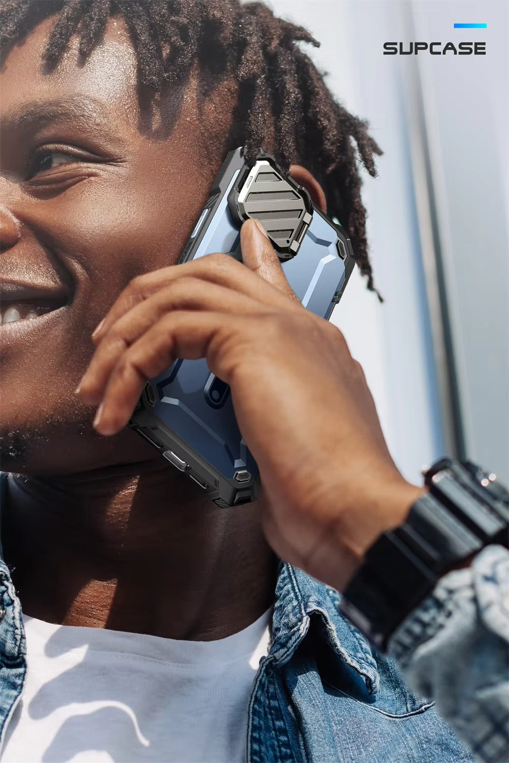 Robust Apple iPhone Case, MagSafe Compatible, Ultra Thin Magnetic Shockproof Cover with Camera Lens Shield, Kickstand Frame