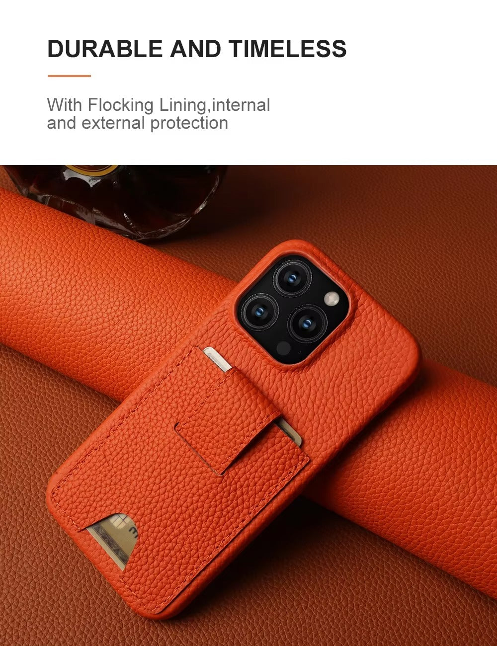 Premium Magnetic iPhone Cover Offering Full Body Shock Protection, MagSafe Support, Ultra Thin Design, Card Slot, Camera Guard