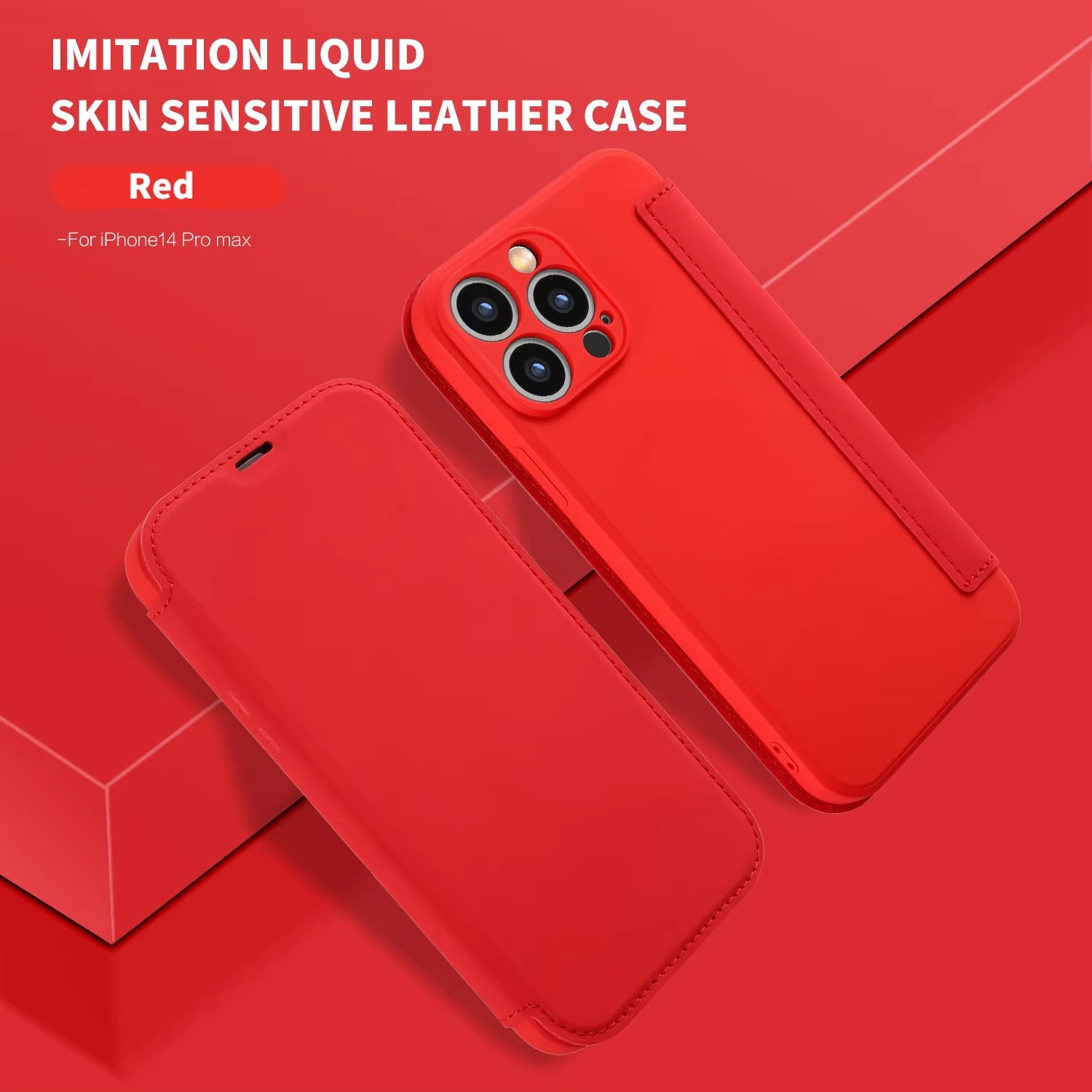 Luxury Apple iPhone Case, MagSafe Compatible, Camera Lens and Screen Protection, Ultra Thin, Shockproof, Magnetic, Full All Around Protection, Flip Silicone Card Cover