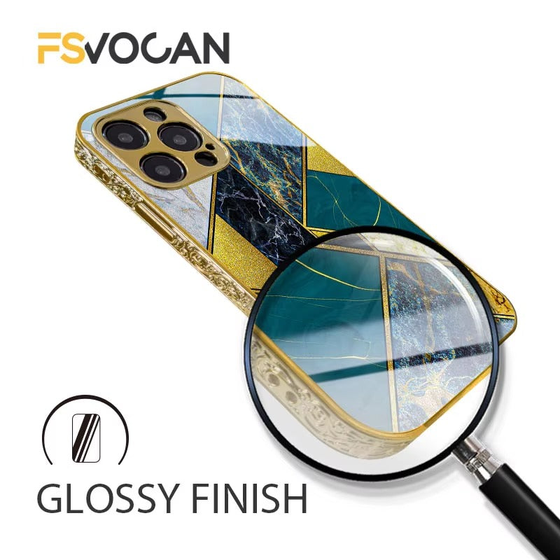 Luxury Apple iPhone Case, MagSafe Compatible, Camera Lens Protection, Screen Protection, Ultra Thin, Shockproof Cover