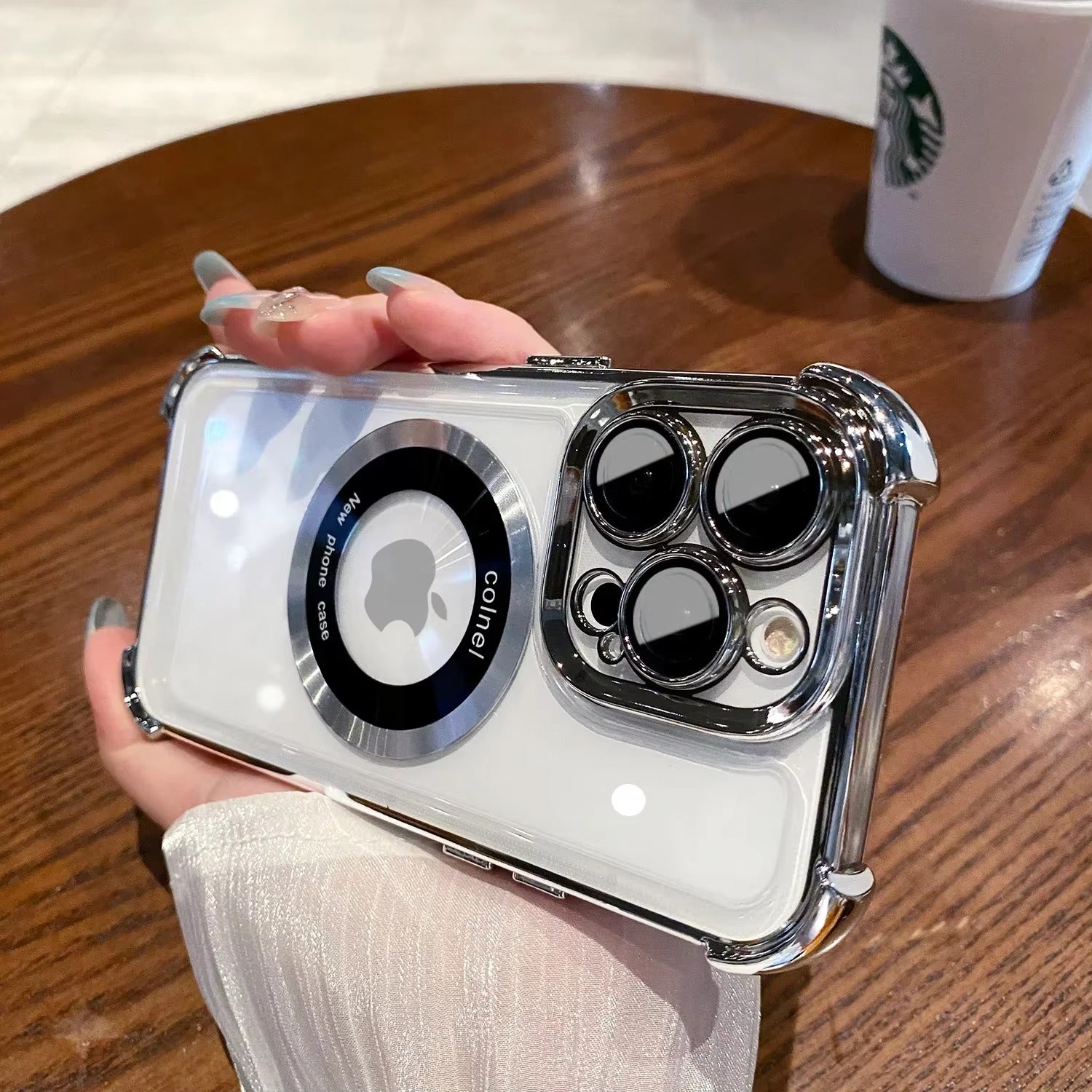 Premium Apple iPhone Case Camera Lens & Screen Protection, Ultra Thin Shockproof Magnetic Full All Around Protection Cover