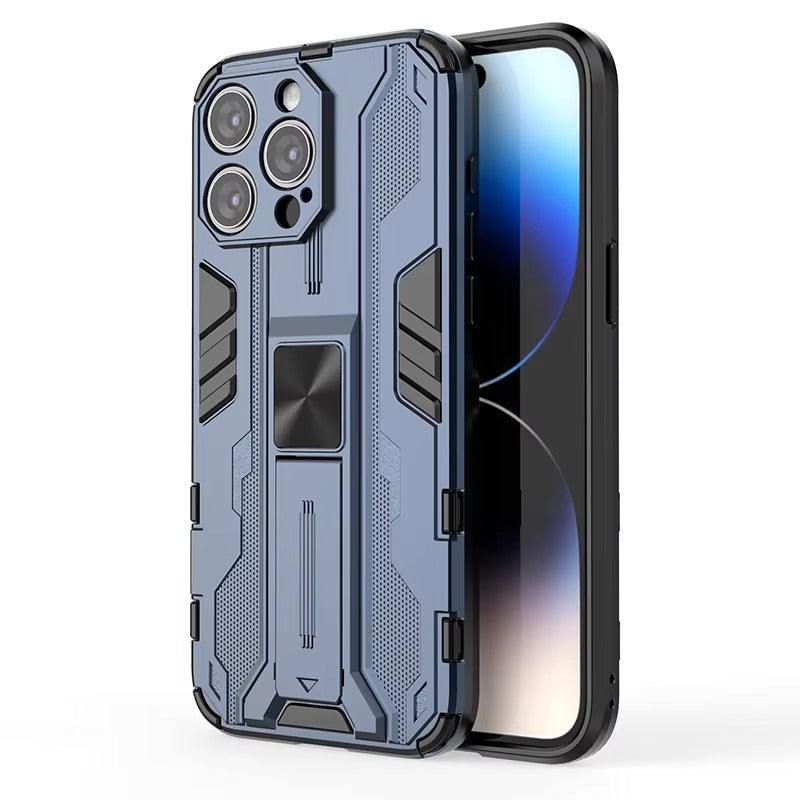 Robust Apple iPhone Case, MagSafe Compatible, Camera Lens and Screen Protection, Ultra Thin, Shockproof, Magnetic, Full All Around Protection, Armor Magnetic Holder Cover