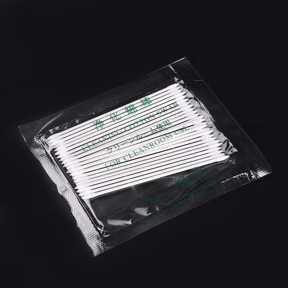High Quality Cotton Cleaning Swabs for AirPods – Disposable Dust-Free Earbud Cleaner Sticks for iPhone, Keyboard & Phone Care