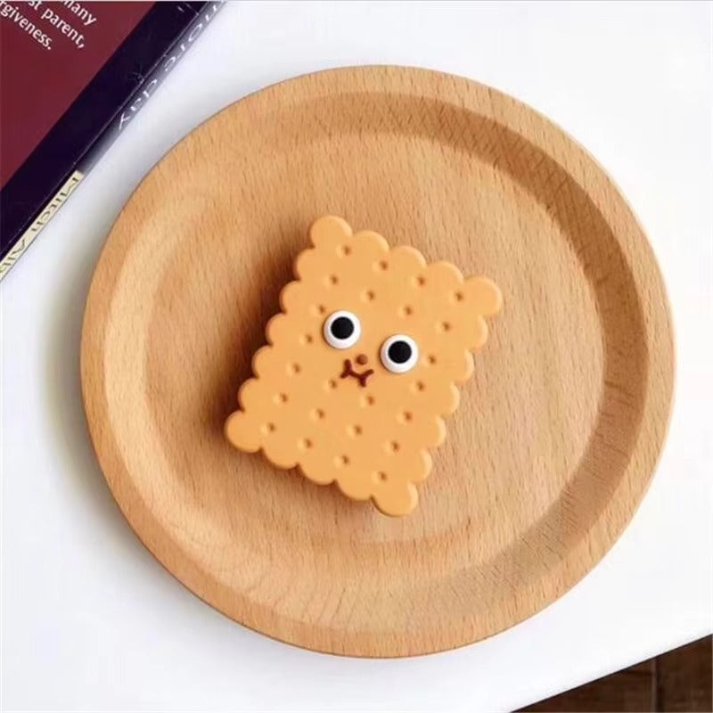 Cute Cartoon Mouse Phone Ring Holder – Rotatable Silicone Finger Grip Stand for Smartphones, Foldable Socket Kickstand, Universal Lazy Bracket Mount